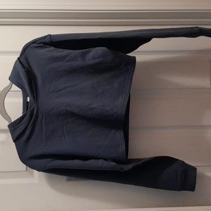 Lululemon LA All Yours Cropped Hoodie  Ink Blue size 8